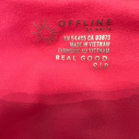 OFFLINE by Aerie Pink Custom Paint Splatter Activewear Dress, Size: Small ✅ - Picture 10 of 12